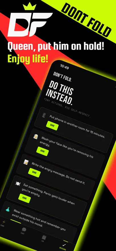 Do This Instead — tiny actions, big self-respect