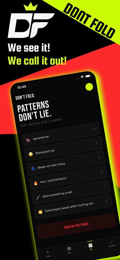 Behavior Log — patterns don't lie